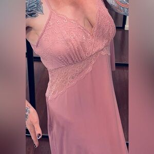 INC Slips in red, fuchsia, baby pink, purple emerald green, and two in Black.